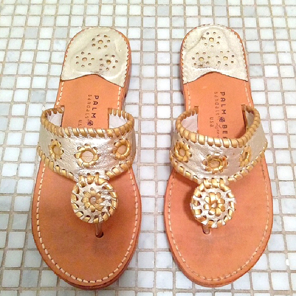 Palm Beach Classic Sandals Size 8